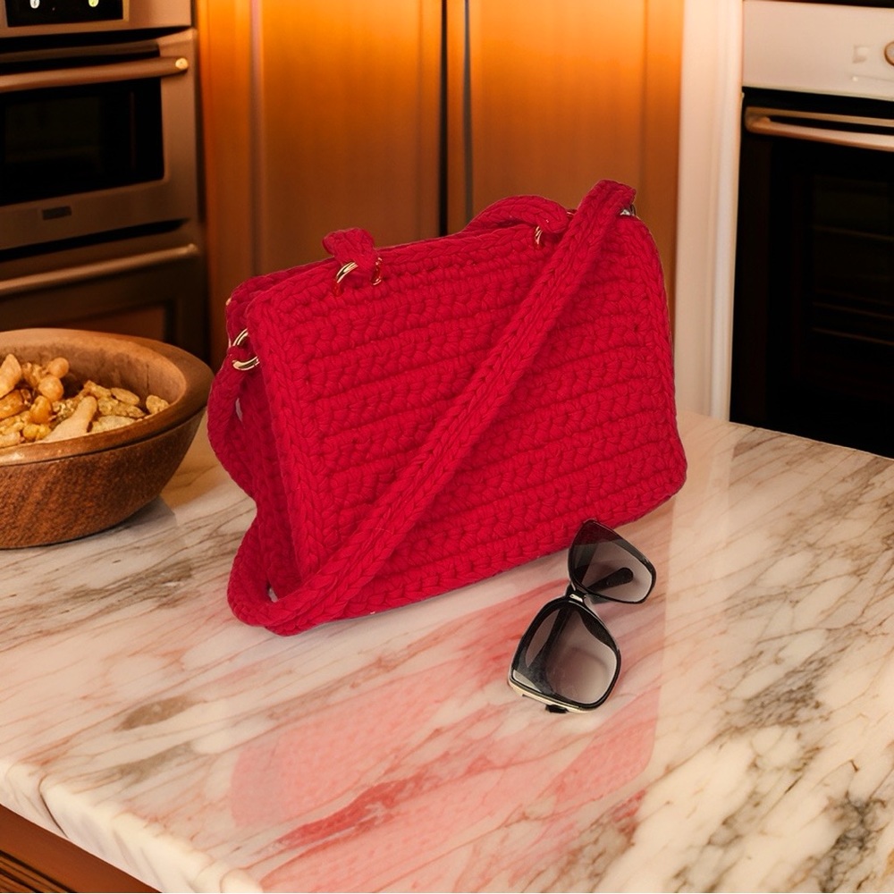Red Crossbody Bag